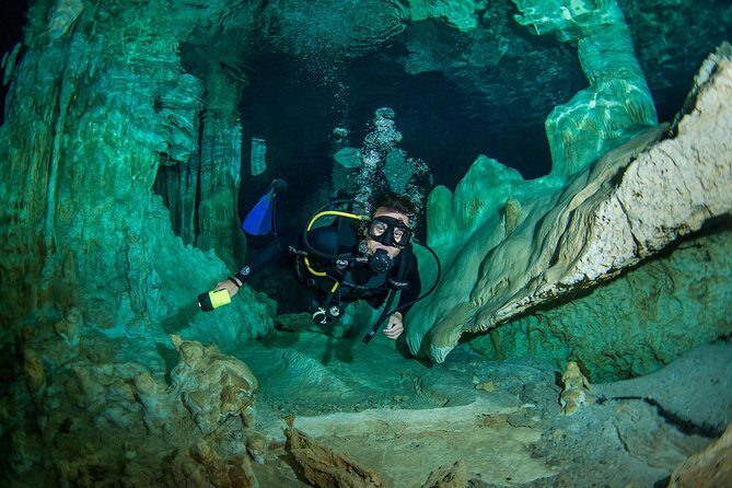 2 tanks Cenote Diving Adventure in Tulum for Certified Divers - Starting at La Calypso: Your Morning Setup in Tulum Centro