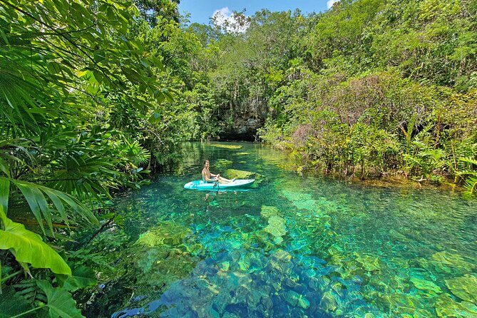 4 Cenotes Eco-Park from Playa del Carmen - The 3-Hour Cenote Block: How the Guided Portion Works