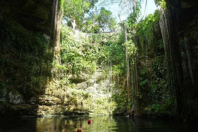4x1 Explore TULUM Coba, Cenote and Mas, with transportation + Lunch. - Stop 3: Cenote Kuxtal for Transparent Water and a Quick Reset