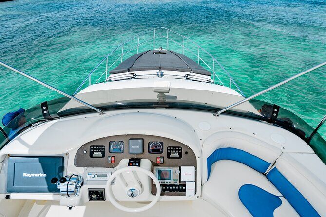 5H private 50' Yacht All-Inclusive from Tulum & Playa del Carmen - Food and drinks: ceviche, snacks, and what unlimited really looks like