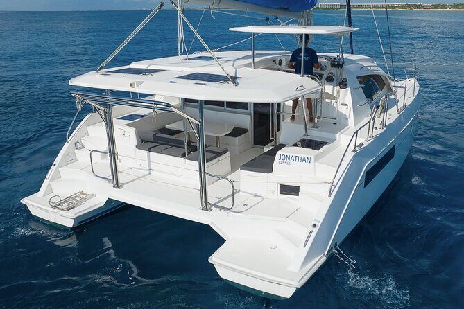 8-Hour Private 40' Cat 2 Stop to Cozumel, Food, Drinks & Snorkel - Snorkeling and Reef Time: Gear-Provided, Stress-Free