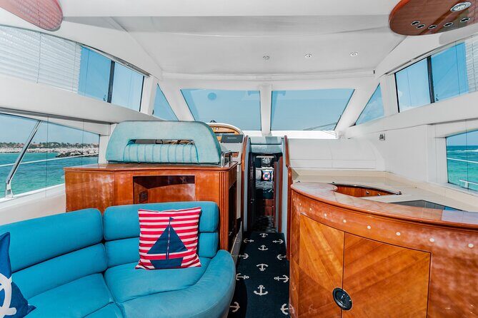 8-Hour Private 50' Azimut 2-Stop Tour to Cozumel Beach w/Food, Drinks & Snorkel - Key highlights you’ll actually feel on this yacht day