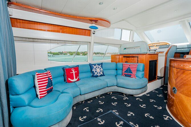 8-Hour Private 50' Azimut 2-Stop Tour to Cozumel Beach w/Food, Drinks & Snorkel - El Cielo by boat: waist-deep turquoise water and a quieter beach vibe