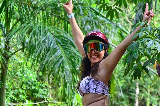 Adrenaline Atv tour from Playa del Carmen - Zipline Circuit in the Canopy: Big Heights, Big Stairs