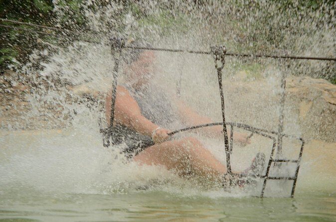 Adventure with ATV Rides, Zip Lines and Cenote at Tulum Jungle - Five zip lines plus rappel: what to expect under the harness