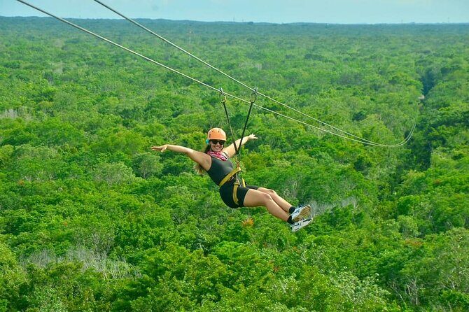Adventure with ATV Rides, Zip Lines and Cenote at Tulum Jungle - Cenote caves and jungle walk: where the day cools down