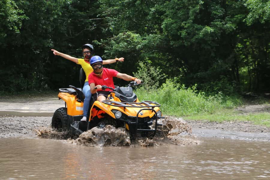 ATV Adventure to Jade Cavern Double - ATV Setup: Automatic Tandems and the Driving Rules That Keep It Simple