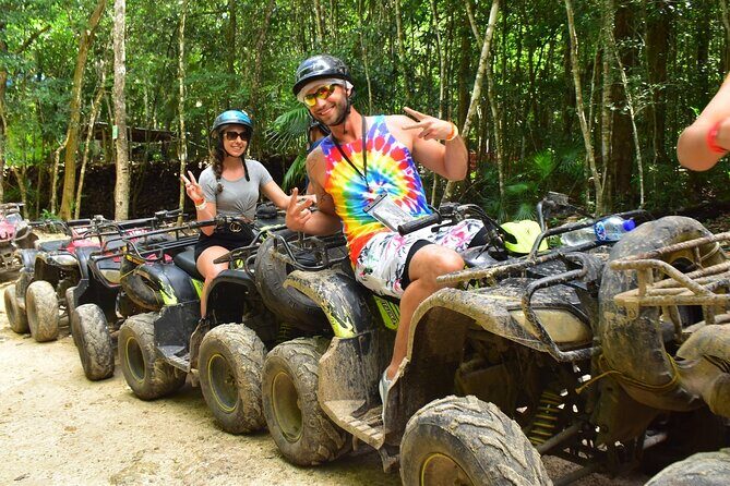 ATV Adventure with Ziplines & Cenote from Playa del Carmen - Pickup at Coco Bongo and the Trip to Extreme Adventure Cancun