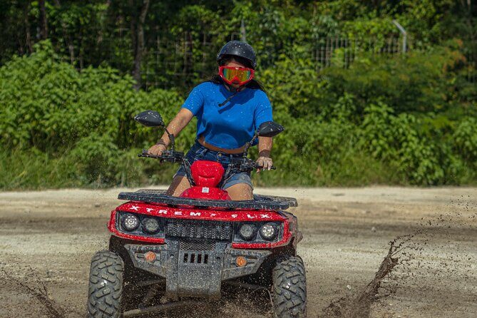 ATV Jungle discovering the wild Jade Cavern and Mayan Village - ATV setup, safety, and the pace of the ride