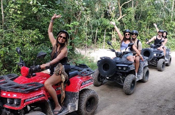 ATV Ride Discover the Jade Cavern and Drive Through The Jungle - Stop 1: Jade Cenote (Chempita cave) and what makes it worth the detour