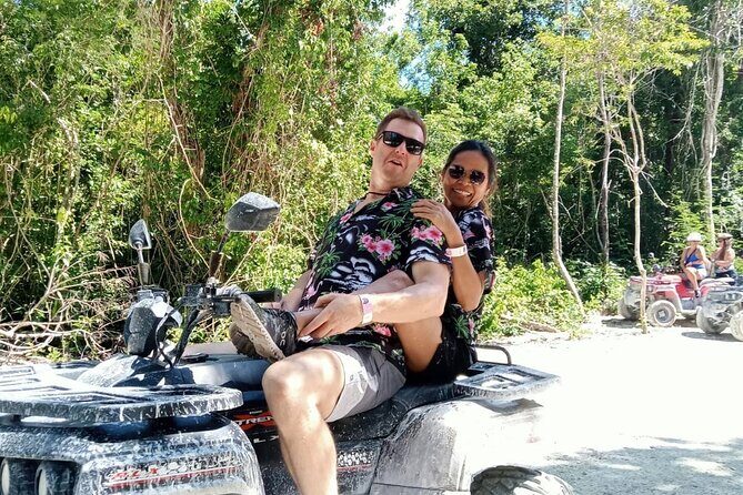 ATV tour to jade cavern with transfer (single or double) - ATV Ride + Transfer: The Easy Start in Cozumel