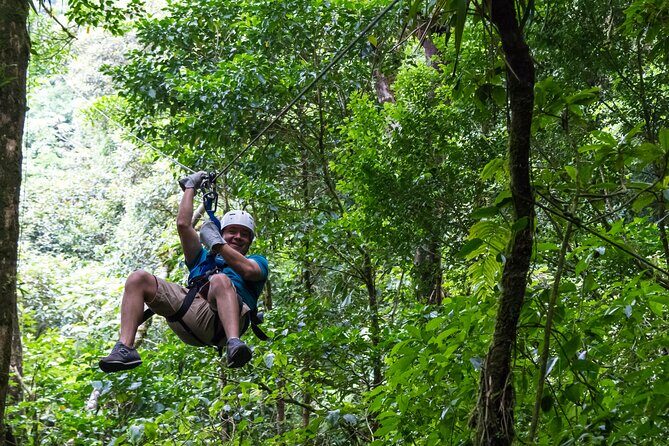 ATV Tour, Ziplines, Mayan Cenote, Tacos, Tequila and Transport - Flying Over the Trees: Zip Lines and Suspension Bridges