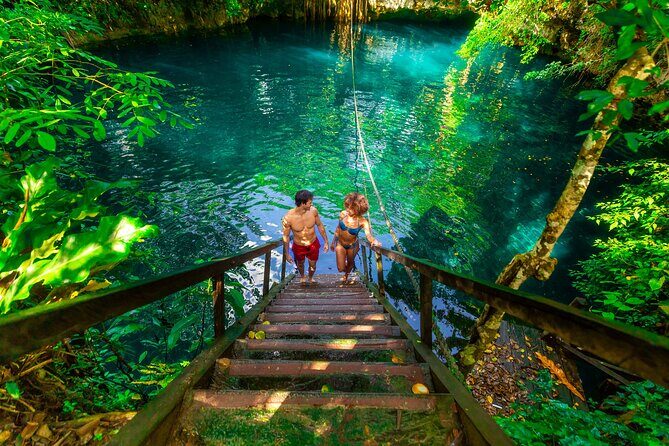 ATV, Zipline and Cenote at Extreme Adventuring with Tulum Pickup - The zipline and bridges: fun for speed, but take the limits seriously