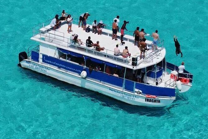Catamaran in Cozumel with snorkeling at El Cielo and open Bar - El Cielo starfish sanctuary: short swim, memorable payoff