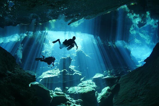 Cenotes diving - Hotel pickup and a tight 5-hour plan in Playa del Carmen