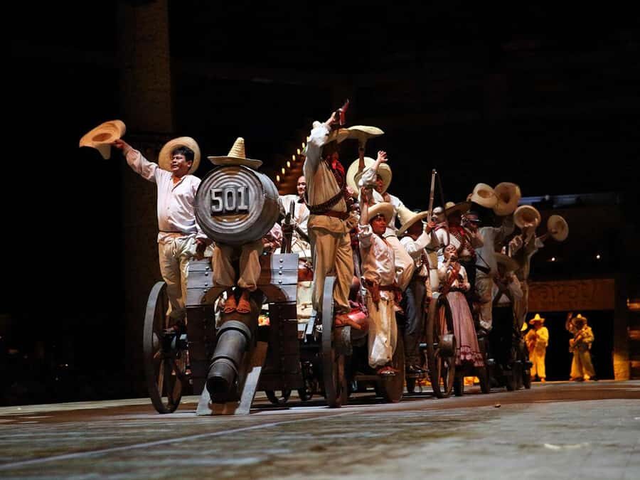 Check out the Night Show at Xcaret Park - Xcaret Mexico Espectacular: what makes the night show hit