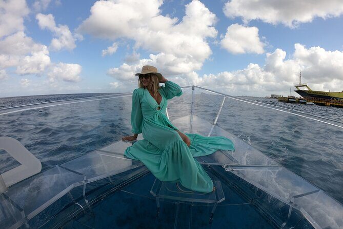 Clear Boat & Snorkel Cozumel Tour with Drinks - Cozumel Waters and the Main Stop: UNESCO Reserve Feel, Short-Time Efficiency