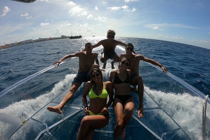 Clear Boat & Snorkel Cozumel Tour with Drinks - Snorkeling Setup: Gear Included, But Your Body Still Calls the Shots