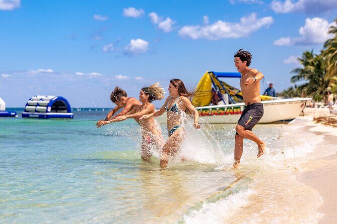 Cozumel All-Inclusive Day Pass Beach Club Carlos'n Charlie's - Beach Access, Chairs, Umbrellas, and the Open-Bar Rhythm