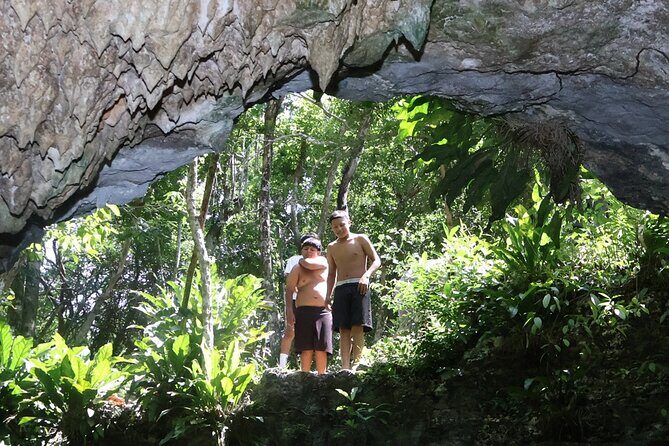 Cozumel ATV Jungle Adventure to Jade Cavern Cenote - Jade Cenote: swim, stalactites, and the cliff-jump choice