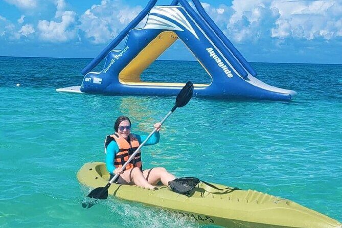 Cozumel Catamaran Fun: Snorkeling, Open Bar & Water Park - Fury Private Beach Club and Water Park: Lunch, Drinks, and Activity