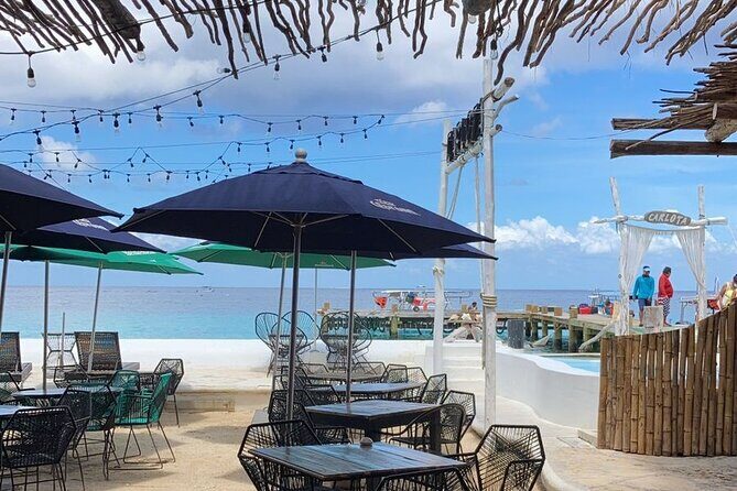 Cozumel El Cielo Tour by Boat from Playa del Carmen & Transfer - Lunch and drinks: included, with real choices
