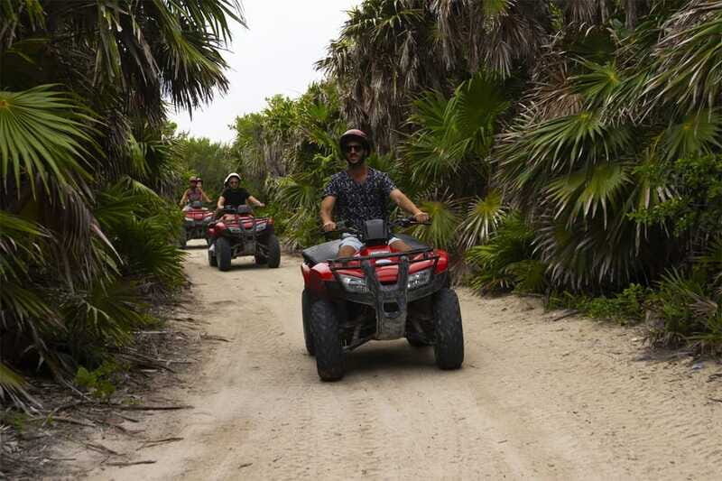 Cozumel Experience: ATV Wild Ride and Clear Boat Adventure - Playa Uvas beach club ending: included lunch, included amenities, and cost surprises