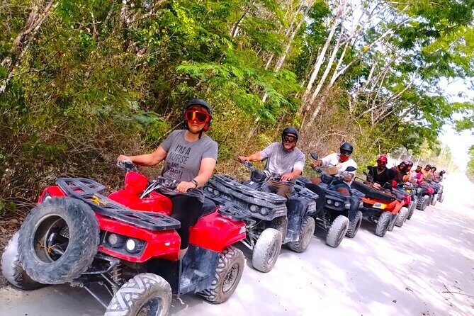 Cozumel Family Adventure with Double Jungle ATV Ride - From Pickup to ATV Gear: How the Day Starts