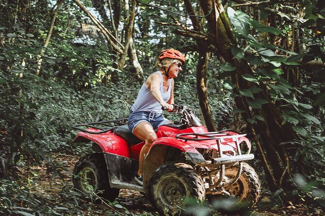 Cozumel Jungle ATV Adventure and Unlimited Beach Break - Mayan Extreme Park: the ATV ride that people remember