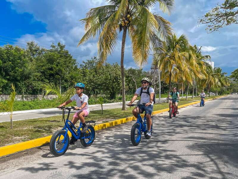 Cozumel: North Shore E-Bike Adventure & Beach Break - North-coast riding through mangroves and sea views