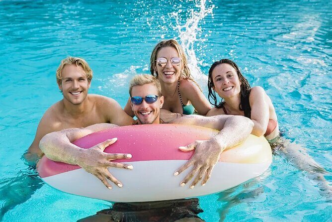 Cozumel: Water Park Adventure, Buffet & Open Bar at KUZÁ Beach - Shows, artisan village, and garden paths: the slower side of KUZÁ