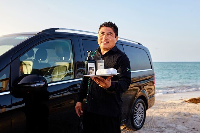 Departures in Mercedes Benz from Tulum to Cancun Airport - Why this Mercedes-Benz transfer is good value (not just a car)