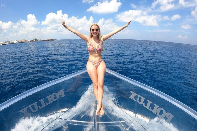 Discover Cozumel in a Transparent Boat! - Drinks Onboard and the Pace: How This Fits a Tight Day