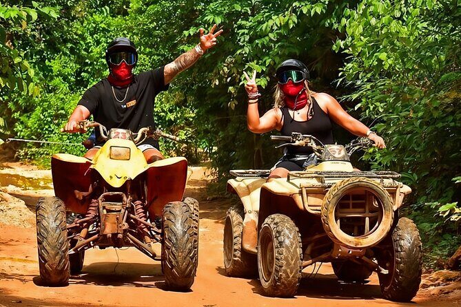 Discover the El Cedral town on ATVs: extreme adventure in Cozumel - El Cedral on ATVs: jungle trails, Mayan ruins, and real guide storytelling