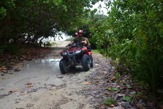 Double Atv Tour In Cozumel And Cenote Jade - Stop 3: Jade Cenote in the jungle, with bats and water rules