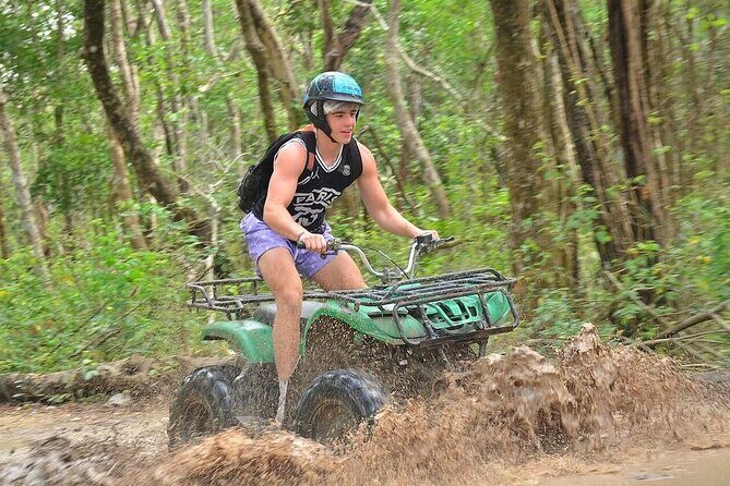 Exciting Day in Tulum Jungle: ATVs, Cenote, Zip lines, Rappel - Zip Lines Over Tulum Jungle: Speed, Views, and a Water Option