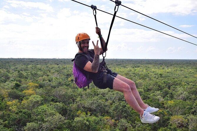 Exciting Day in Tulum Jungle: ATVs, Cenote, Zip lines, Rappel - The Rappel From Height: The Part You’ll Talk About Later