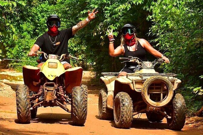 Extreme Day in Cancun: ATVs Zip Lines Cenote Lunch and Transport - Zip lines and suspension bridges: height, pace, and how to stay comfortable