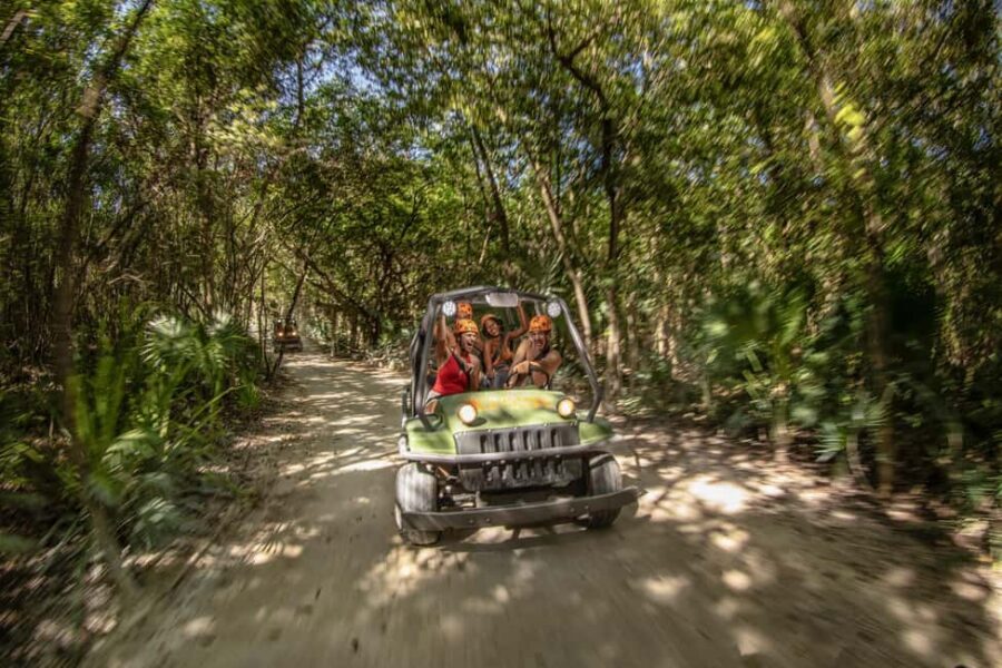 From Riviera Maya: Xplor Park Admission, Full Day - Amphibious Vehicle Driving: Jungle Trails and a License Check