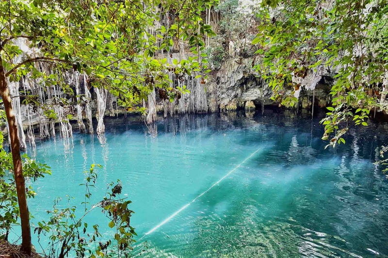 From Tulum: Chichén Itzá Tour, Cenote & Valladolid - Yokdzonot cenote: the heat break that feels like the point