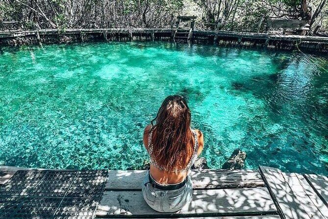 Full Day Tour All Inclusive Holbox Island + Cenote! - Boat ride and air-conditioned comfort: what your day feels like in motion