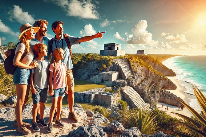 Incredible Tour to Tulum! 4 sites in 1, from Cancun - The big idea: Tulum, Coba, a cenote swim, then 5th Avenue