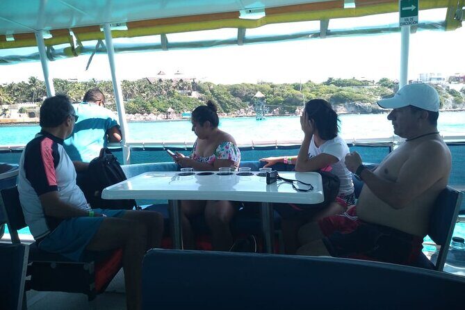 Isla Mujeres Catamaran Unlimited! Transportation from Playa del Carmen - Sailing out of Punta Sam: the crossing and first big views