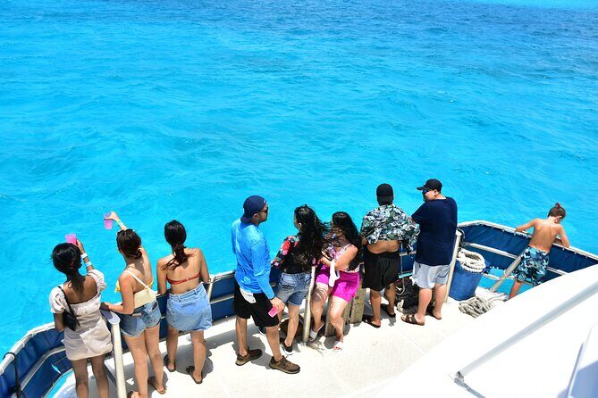 Isla Mujeres Catamaran Unlimited! Transportation from Playa del Carmen - Reef snorkeling near Punta Sam: great when you’re a confident swimmer