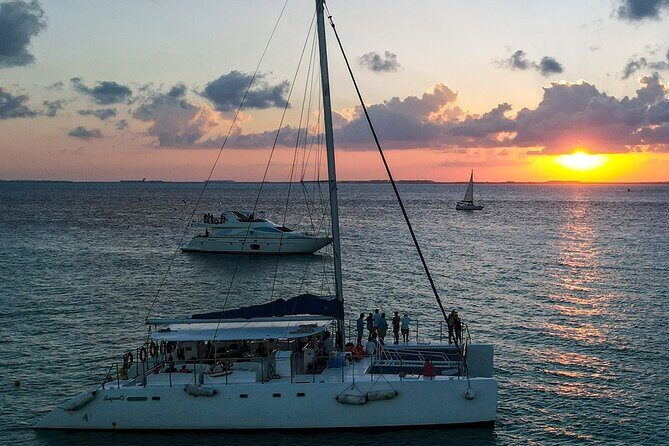 Isla Mujeres Unlimited Catamaran! Drinks, Fun & Party From Playa Del Carmen - English instructions, bilingual crew, and timing pressure