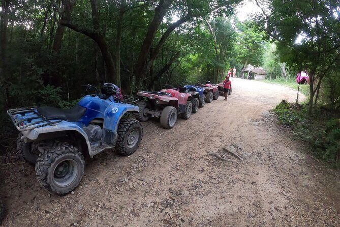 Jungle ATV Adventure: Unveiling Akumal's Enchanting Cenotes - ATV Prep and the Under-16 Driving Rule