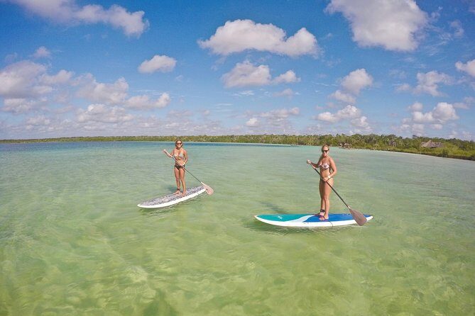 Lagoon Paddleboarding Tour in Tulum - Laguna Kaan Luum feels made for SUP