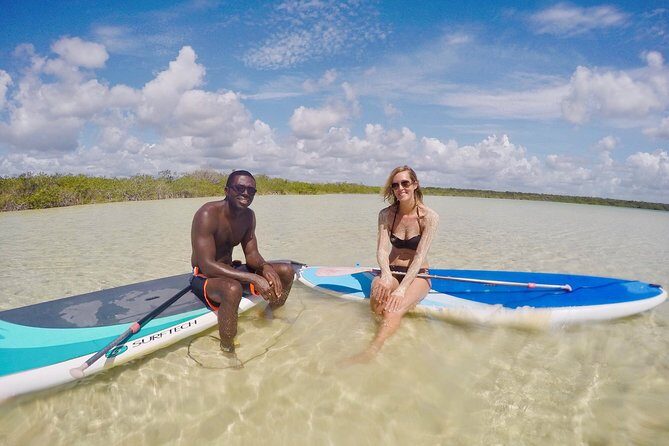 Lagoon Paddleboarding Tour in Tulum - Lagoon water swings: the photo moment that actually fits the day