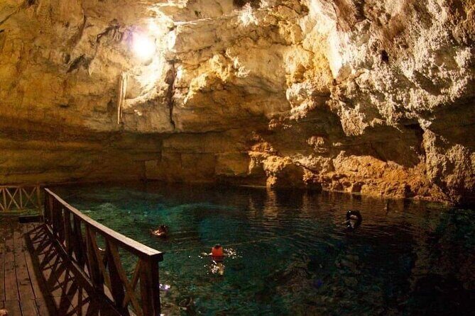 Mayan Adventure! Tulum Ruins, Coba, Cenote + from Tulum City - Stop 3: Cenote Swim, Possible Cenote Swap, and Life Vest Mandatory