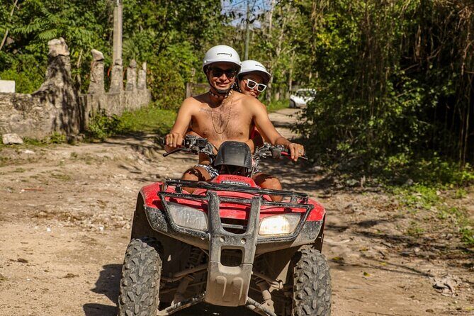 Off Road in Cozumel with ATVs, El Cedral Ruins and Cenote - Cenote Jade Swim: Water Time, Depth Warnings, and Bat Cave Moments